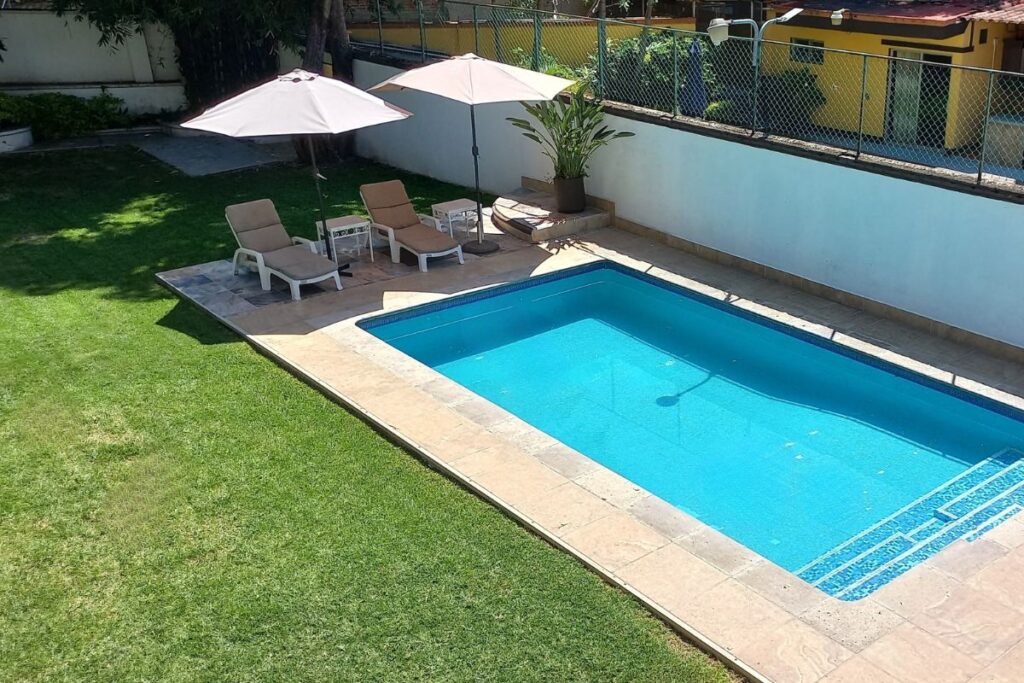 Eucalipto 26, áreas exteriores de la casa en Cuernavaca