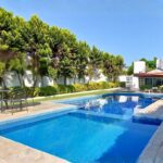 Pedregal 20, alberca con chapoteadero y jardín en Cuernavaca